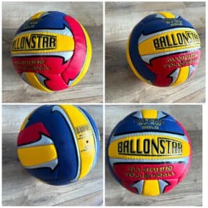 Волейбольний м'яч BALLONSTAR №5 з поліуретану, ручне зшивання