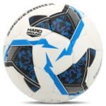 Футбольный мяч CRYSTAL SOCCERMAX из полиуретана, бело-синяя расцветка, размер №5