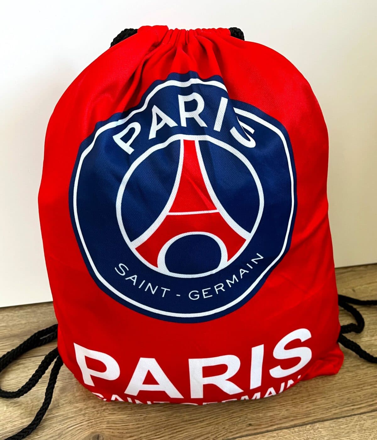 Рюкзак-мішок PSG синьо-червоного кольору, поліестер, 37×46 см