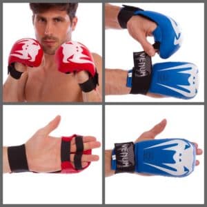 Накладки (перчатки) для карате VENUM, размер L,красные