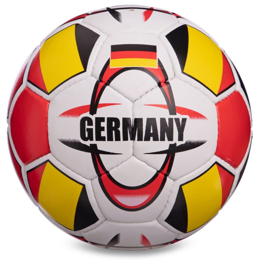 Футбольный мяч GERMANY №5 из ПВХ, ручная сшивка, для тренировок