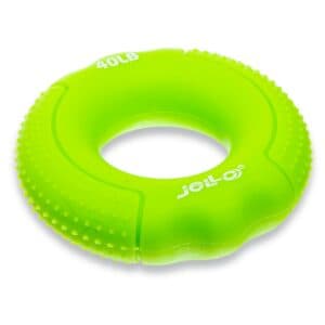 Силиконовый кистевой эспандер-кольцо JELLO, нагрузка 40 lb, цвета в ассортименте