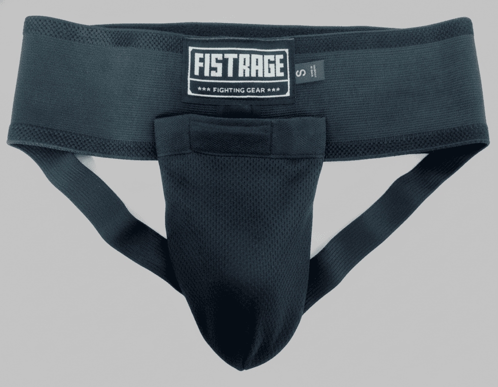 Защита паха мужская FISTRAGE, размер S-XL, цвет-черный