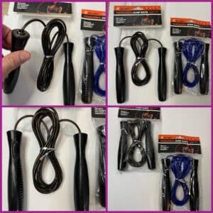 Скоростная скакалка Zelart SPEED ROPE с подшипниками и синими ручками