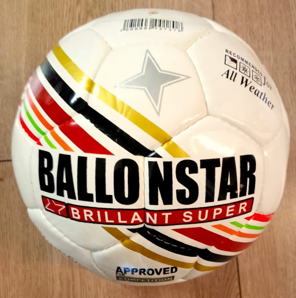 Футбольный мяч BALLONSTAR, размер №5, разноцветный, из полиуретана