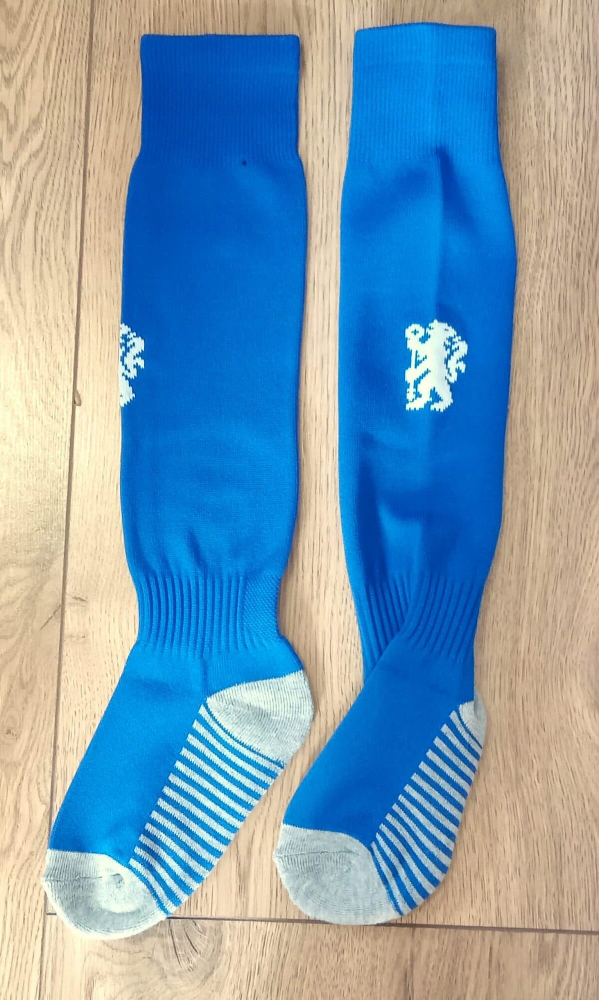 Детские футбольные гетры Chelsea Away 2025, синие, размер 27-35