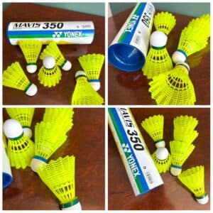 Волан для бадмінтону нейлоновий Yonex "Mavis 500", колір-жовтий (ціна за 1 шт.)