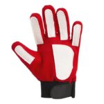 Рукавиці воротарські дитячі BARCELONA розмір 5-8 червоний-жовтий