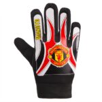 Рукавиці воротарські дитячі MANCHESTER розмір 5-8 чорний-білий