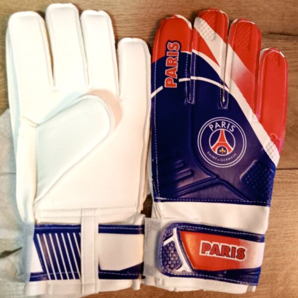Перчатки вратарские PARIS SAINT-GERMAIN (взрослые) размер 8 синий-красный