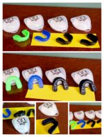 Капа боксерська однощелепна , кольори в асортименті