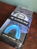 Капа боксерская одночелюстная SP-Sport ICE MAN размер S, цвет - голубой