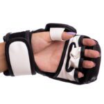 Перчатки для смешанных единоборств ZELART M-XL ,чёрные