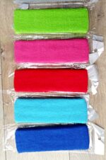 Пов'язка на голову бавовна-еластан (тонка) кольору в асортименті