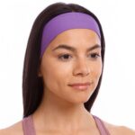 Повязка на голову хлопок-эластан (тонкая) цвета в ассортименте