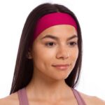 Повязка на голову хлопок-эластан (тонкая) цвета в ассортименте