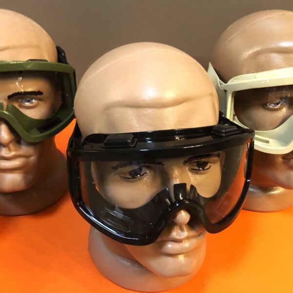 Захисні окуляри-маска, колір - оливковий