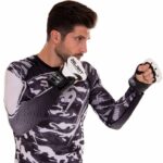 Рукавички для змішаних єдиноборств MMA Zelart, розмір SL, колір-біло-чорний