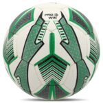 Мяч футбольный HYBRID SOCCERMAX бело-зелёный №5 PU