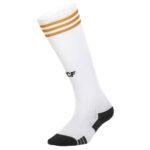 Гетры детские с символикой футбольного клуба REAL MADRID HOME 2024, размер 32-39,цвет белый