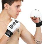 Накладки (перчатки) для карате DAE DO размеры S-L, цвет - синий