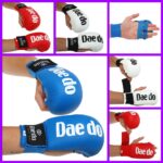 Накладки (перчатки) для карате DAE DO размеры S-L, цвет - синий