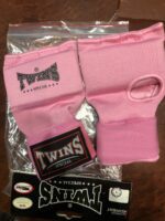 Рукавички-бинти внутрішні гелеві з поліестеру TWINS, розмір SL, колір рожевий