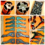 Ножка №4  для искусственной новогодней ёлки (большая, 34 см)