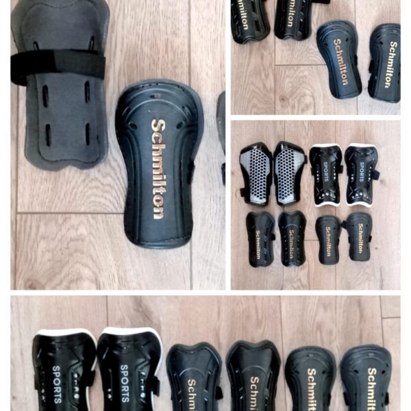 Щитки футбольні дитячі, на 5-8 років, "Schmilton" (пластик, EVA, розмір S - XS)