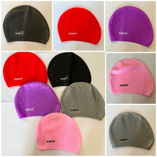 Шапочка для плавания для длинных волос , цвета в ассортименте