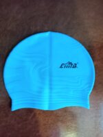 Шапочка для плавання з об'ємними вушками CIMA, силікон, кольори в асортименті