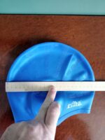 Шапочка для плавання з об'ємними вушками CIMA, силікон, кольори в асортименті