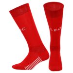 Гетри дитячі із символікою футбольного клубу SPOINT LIVERPOOL HOME 2024, розмір 32-39 червоний