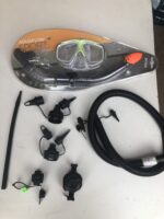 Клапан (в сборе) для надувного матраца  INTEX (большой) (d=43мм)