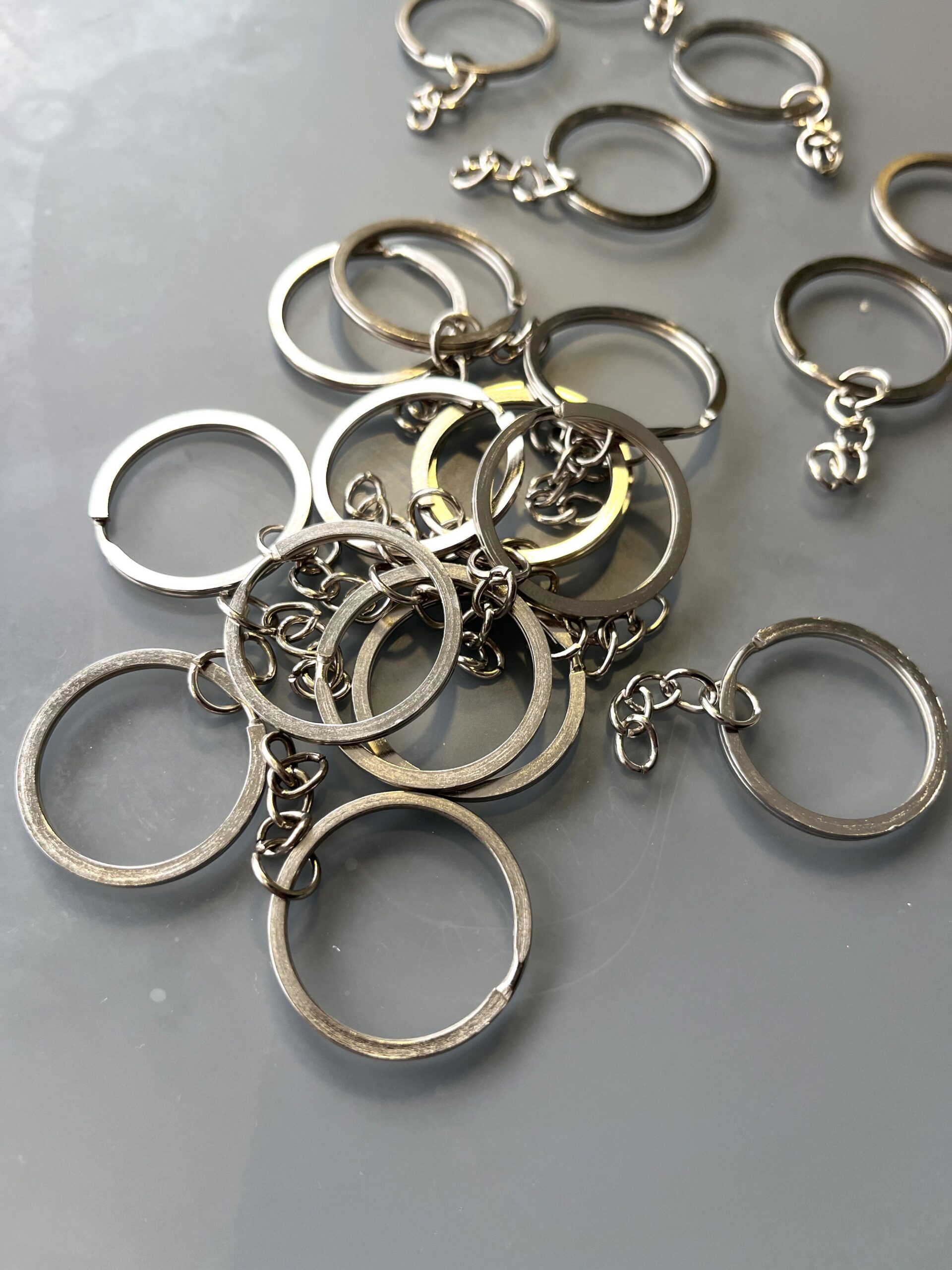 Кільце для ключів металеве (ціна за 1 шт)