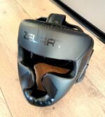 Шлем боксерский с полной защитой Zelart,размер S-L, цвет - чёрный