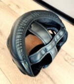 Шолом боксерський з повним захистом Zelart, розмір SL, колір - чорний