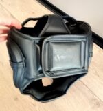 Шлем боксерский с полной защитой Zelart,размер S-L, цвет - чёрный