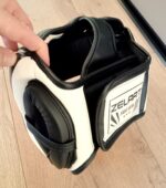 Шолом боксерський з повним захистом Zelart, розмір SL, колір - чорний