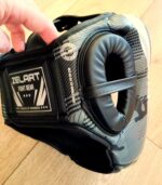 Шлем боксерский с полной защитой Zelart,размер S-L, цвет - чёрный