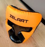 Шлем боксерский с полной защитой Zelart,размер S-L, цвет - чёрный