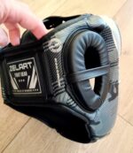 Шлем боксерский с полной защитой Zelart,размер S-L, цвет - чёрный