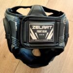 Шолом боксерський з повним захистом Zelart, розмір SL, колір - чорний