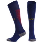 Гетри футбольні клубні SPOINT BARCELONA HOME, розмір 32-39, колір темно-синій-червоний