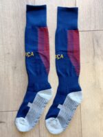 Гетри футбольні клубні SPOINT BARCELONA HOME, розмір 32-39, колір темно-синій-червоний