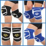 Наколінники для волейболу HARD TOUCH, розміри SL, 2шт, чорні