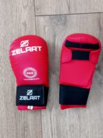 Накладки (перчатки) для карате MATSA, размеры S-XL,  цвет синий