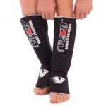 Защита голени и стопы VELO, размеры M-XL, цвет - черный