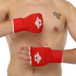 Перчатки-бинты внутренние HARD TOUCH ,размер XS-XL, цвет -красный