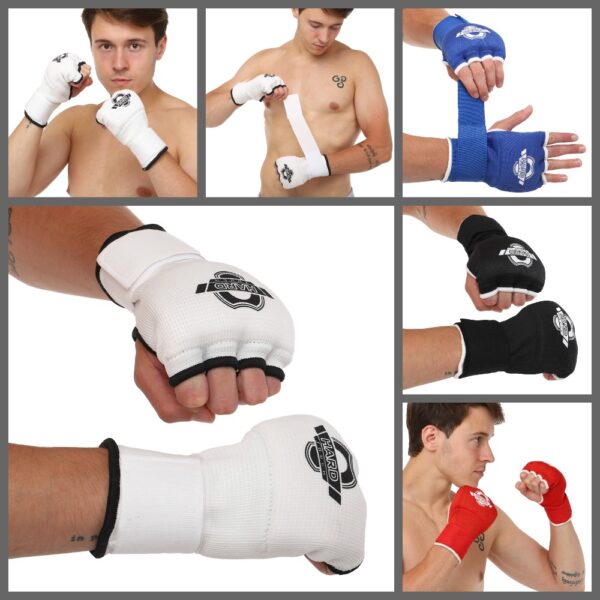 Рукавички-бинти внутрішні HARD TOUCH, розмір XS-XL, колір -червоний